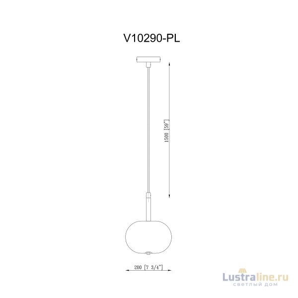 Подвесной светильник Moderli Cute V10290-PL