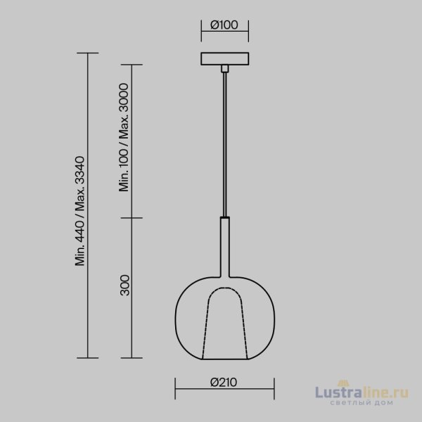 Подвесной светильник Maytoni Duality MOD271PL-01W2 Подвесной светильник Maytoni Duality MOD271PL-01W2