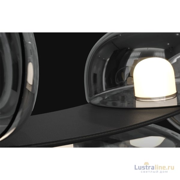 Подвесной светодиодный светильник Crystal Lux Bosque SP7 L3000 Black/Transparent