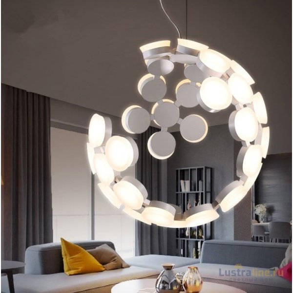 Подвесной светильник Delight Collection Scopas 9066P silver Подвесной светильник Delight Collection Scopas 9066P silver