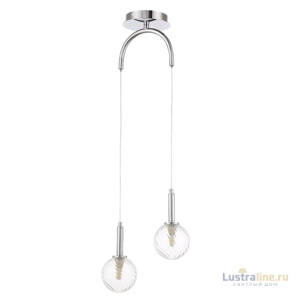 Подвесной светильник Crystal Lux LUXURY SP2 CHROME Подвесной светильник Crystal Lux LUXURY SP2 CHROME