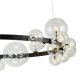 Подвесной светильник Delight Collection Art Deco Bubble KM1294P-24 black/clear