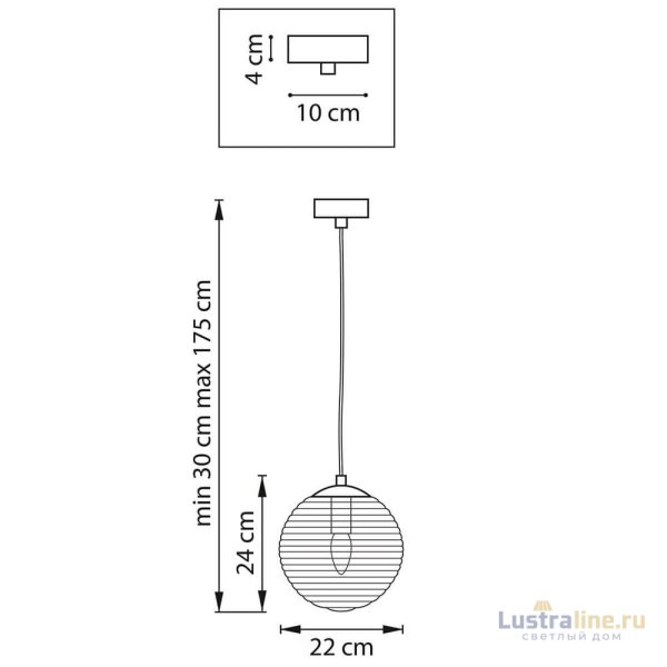 Подвесной светильник Lightstar Dissimo 804101