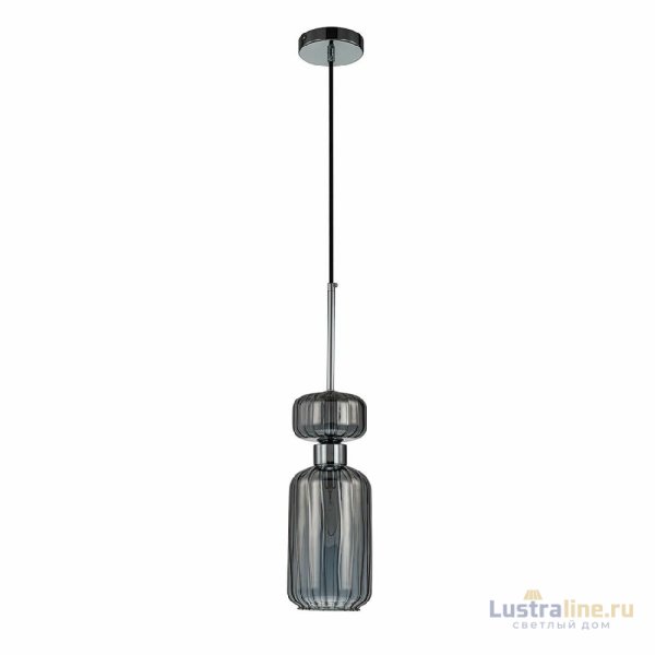 Подвесной светильник Escada Gloss 1141/1S Chrome/Smoke
