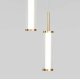 Подвесной светильник Eurosvet Stark 50386/3 LED латунь a067954