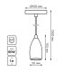 Подвесной светильник Gauss Gauss Decor PL033