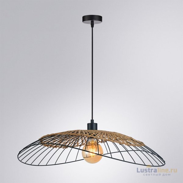 Подвесной светильник Arte Lamp Woodstock A7061SP-1BK Подвесной светильник Arte Lamp Woodstock A7061SP-1BK