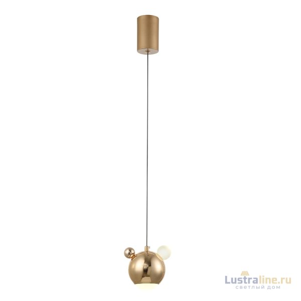 Подвесной светильник Crystal Lux AMIGO SP LED GOLD Подвесной светильник Crystal Lux AMIGO SP LED GOLD