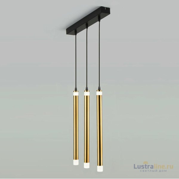 Подвесной светодиодный светильник Eurosvet Maestro 50133/3 LED бронза Подвесной светодиодный светильник Eurosvet Maestro 50133/3 LED бронза