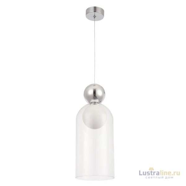 Подвесной светильник Crystal Lux MURCIA SP1.1 CHROME Подвесной светильник Crystal Lux MURCIA SP1.1 CHROME