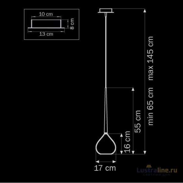 Подвесной светильник Lightstar Forma 808110