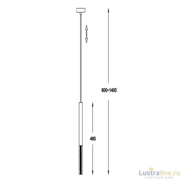 Подвесной светодиодный светильник Zumaline ONE P0461-01E-S8S8