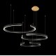 Подвесной светодиодный светильник Loft IT Ring 10025/3 Black