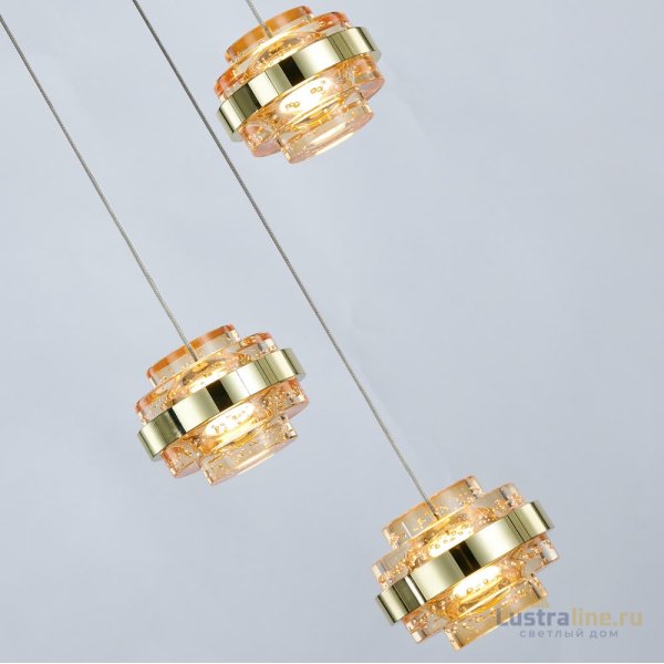 Подвесной светильник Delight Collection MD22030002 MD22030002-3A gold/champagne Подвесной светильник Delight Collection MD22030002 MD22030002-3A gold/champagne