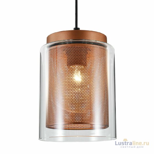 Подвесной светильник Indigo Alleanza 10023/1P Brass V000505 Подвесной светильник Indigo Alleanza 10023/1P Brass V000505