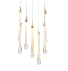 Подвесной светильник Delight Collection Teardrop OM801670-7-G