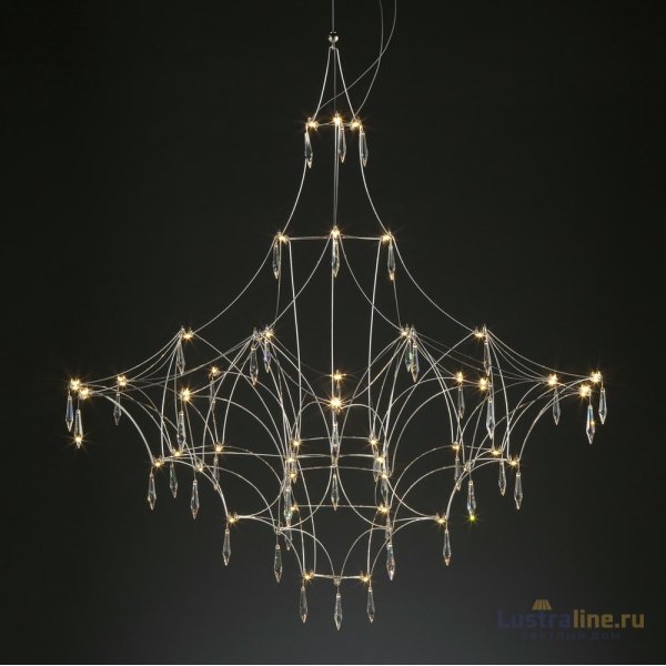 Подвесной светильник Delight Collection Lucciola 9176P/S silver Подвесной светильник Delight Collection Lucciola 9176P/S silver