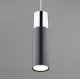 Подвесной светильник Eurosvet Double Topper 50135/1 LED хром/черный