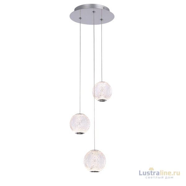 Подвесной светильник Delight Collection MD20001012 MD20001012-3A chrome Подвесной светильник Delight Collection MD20001012 MD20001012-3A chrome
