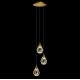 Подвесной светильник Delight Collection Stilla MD24001004-3A gold/clear