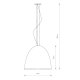 Подвесной светильник Nowodvorski Egg L 10320