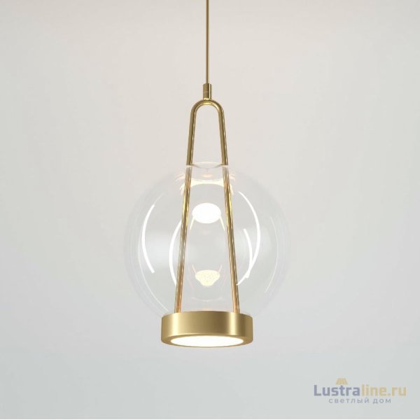 Подвесной светильник Eurosvet Frasco 50267/1 LED латунь a069344