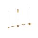 Подвесной светильник Crystal Lux Tristan TRISTAN SP5 L1200 GOLD