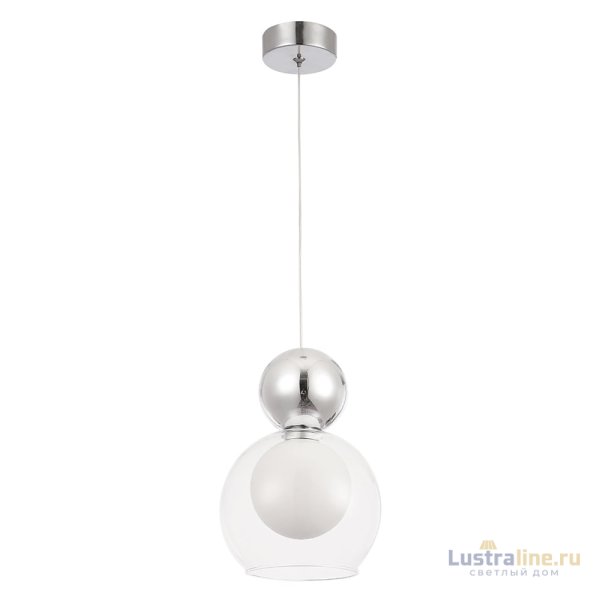 Подвесной светильник Crystal Lux MURCIA SP1.2 CHROME Подвесной светильник Crystal Lux MURCIA SP1.2 CHROME