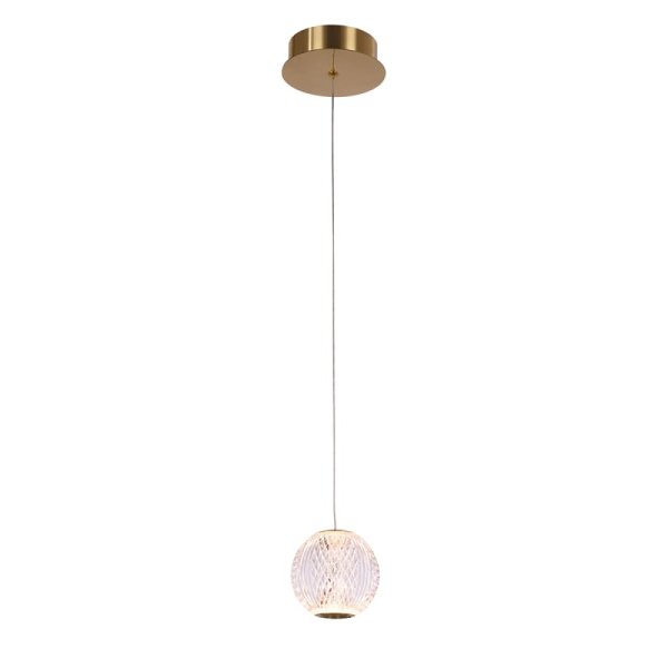 Подвесной светильник Delight Collection MD20001012 MD20001012-1A gold