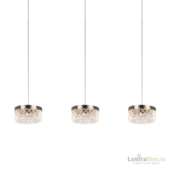 Подвесной светильник Delight Collection MD21020075 MD21020075-3B satin nickel Подвесной светильник Delight Collection MD21020075 MD21020075-3B satin nickel