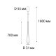 Подвесной светильник Italline IT03-1428 white