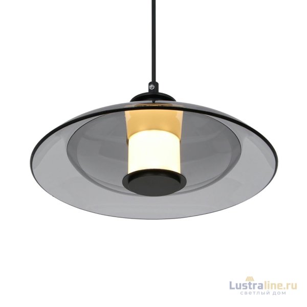 Подвесной светильник Delight Collection 8665P/L black/smoky Подвесной светильник Delight Collection 8665P/L black/smoky
