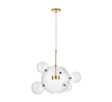 Подвесной светодиодный светильник Lumina Deco Neroni LDP 6016-5+1 GD Подвесной светодиодный светильник Lumina Deco Neroni LDP 6016-5+1 GD