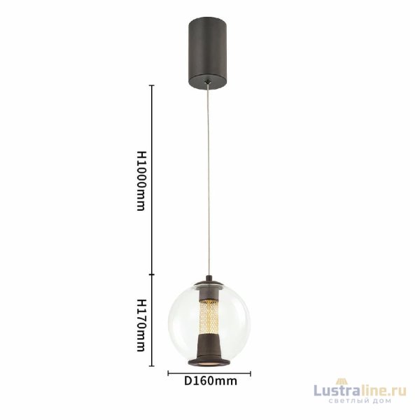 Подвесной светильник Favourite Boble 4550-1P