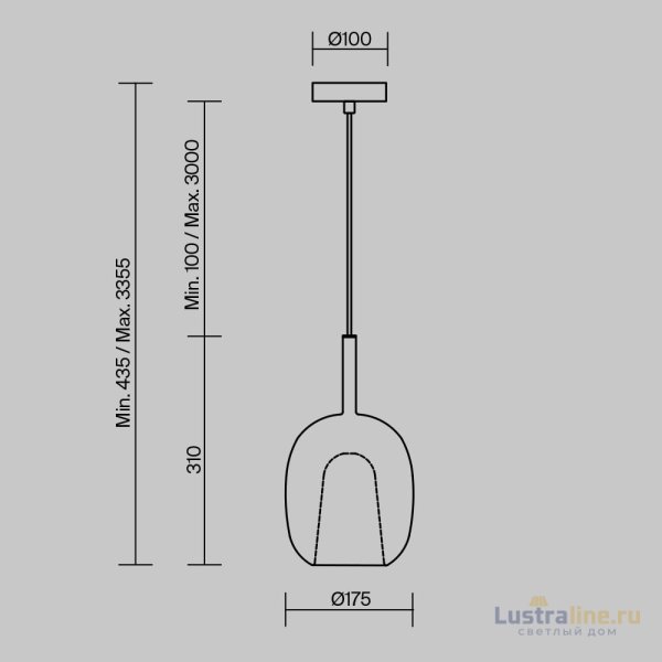 Подвесной светильник Maytoni Duality MOD271PL-01W1 Подвесной светильник Maytoni Duality MOD271PL-01W1