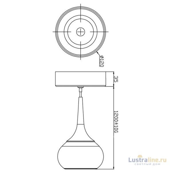 Подвесной светильник Deko-Light Elena 342087