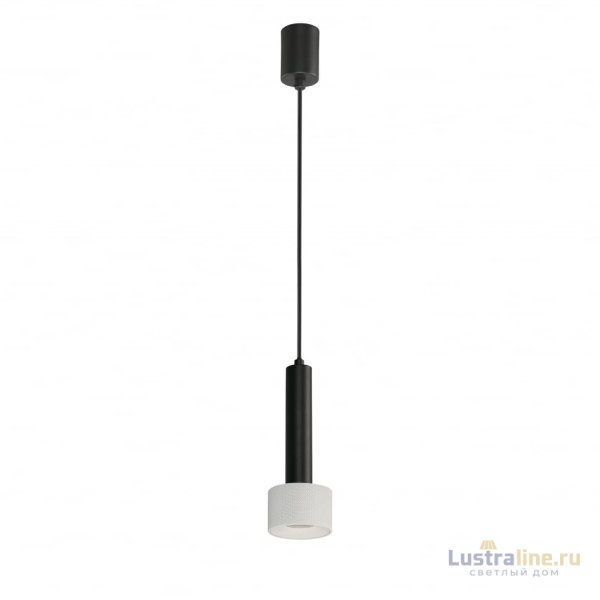 Подвесной светильник iLedex Delta 2362-1 BK+WH Подвесной светильник iLedex Delta 2362-1 BK+WH