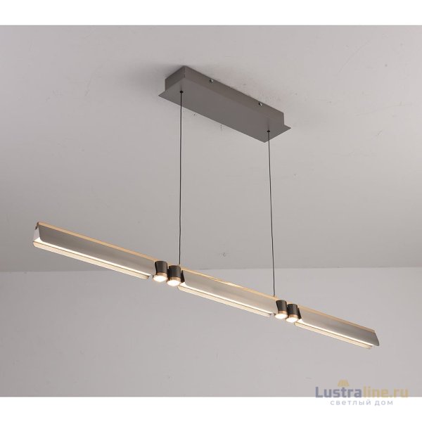 Подвесной светильник iLedex Vision 9309D-1200-2 GR+BK