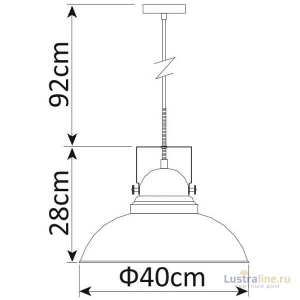 Подвесной светильник Arte Lamp Martin A5213SP-1BR Подвесной светильник Arte Lamp Martin A5213SP-1BR