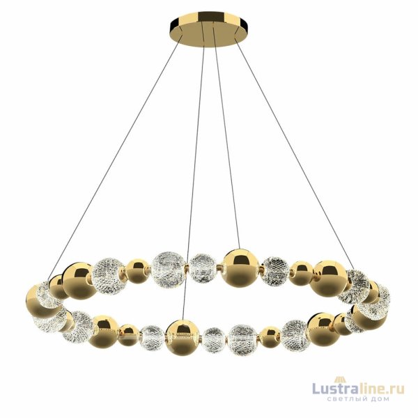 Подвесной светильник DeLight Collection Elliot Diamante MD21001002-1F gold Подвесной светильник DeLight Collection Elliot Diamante MD21001002-1F gold