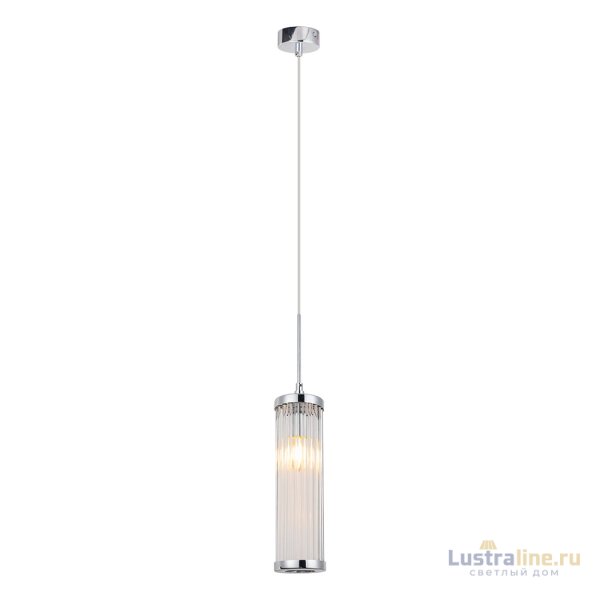 Подвесной светильник Crystal Lux Tadeo SP1 D100 Chrome/Transparente Подвесной светильник Crystal Lux Tadeo SP1 D100 Chrome/Transparente