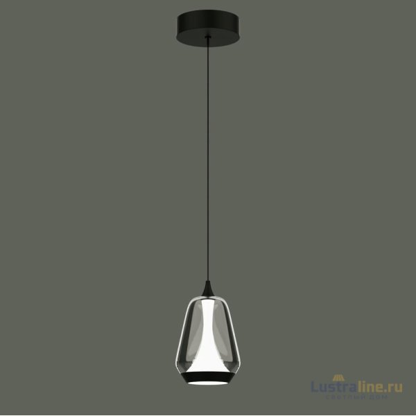 Подвесной светильник Delight Collection MD24001011-1A black/smoky Подвесной светильник Delight Collection MD24001011-1A black/smoky