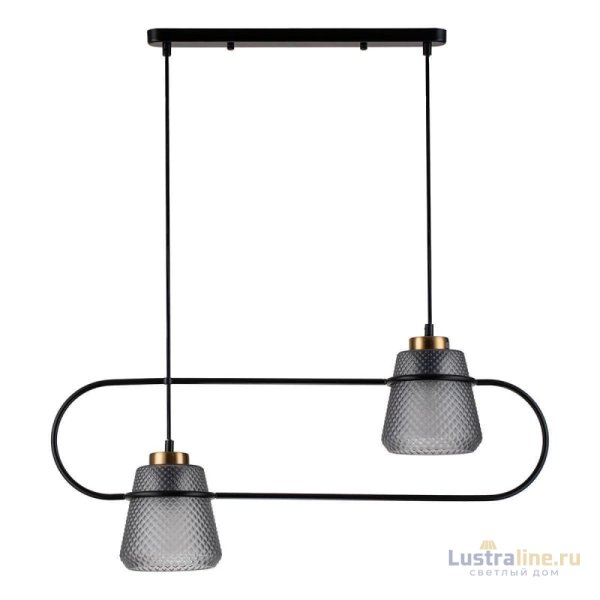 Подвесной светильник Indigo Astratto 11016/2P Black V000157 Подвесной светильник Indigo Astratto 11016/2P Black V000157