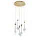 Подвесной светильник Delight Collection OD2433-5 gold/clear