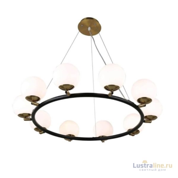 Подвесной светильник Lumina Deco Modica LDP 6032-10 BK+MD