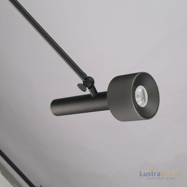 Подвесной светильник iLedex Delta 2361-1 BK+GRP Подвесной светильник iLedex Delta 2361-1 BK+GRP