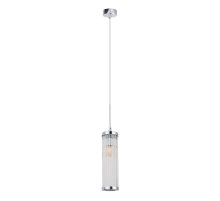 Подвесной светильник Crystal Lux Tadeo SP1 D100 Chrome/Transparente