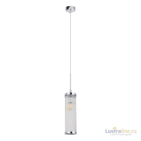 Подвесной светильник Crystal Lux Tadeo SP1 D100 Chrome/Transparente Подвесной светильник Crystal Lux Tadeo SP1 D100 Chrome/Transparente