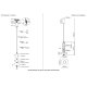 Подвесной светильник Crystal Lux QUASAR SP10W LED AMBER