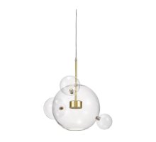 Подвесной светодиодный светильник Lumina Deco Neroni LDP 6016-3+1 GD Подвесной светодиодный светильник Lumina Deco Neroni LDP 6016-3+1 GD